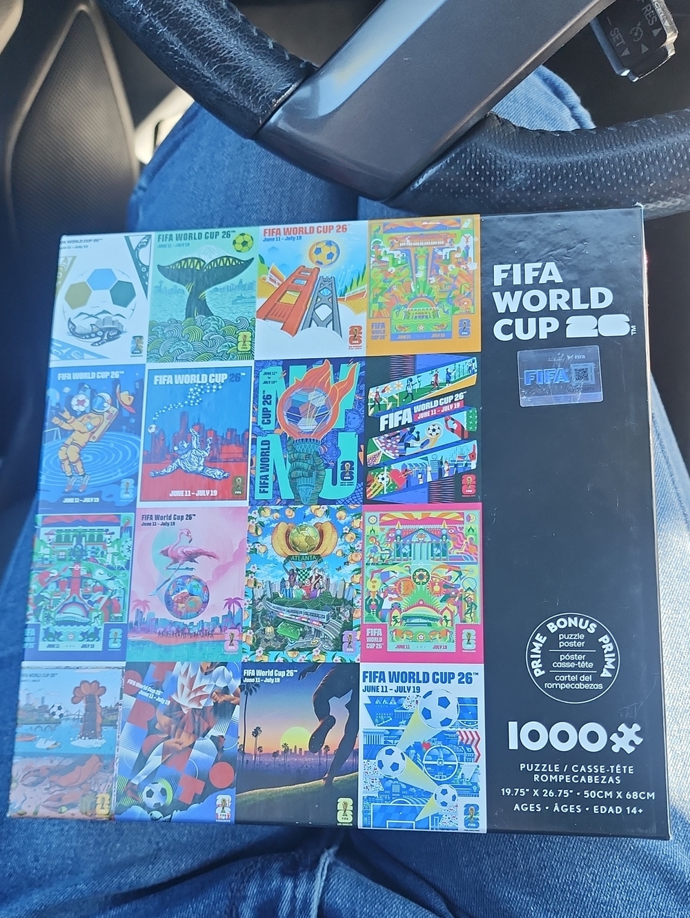 Buffalo Games FIFA World Cup 2026 "Host City Banners" 1000-Piece Jigsaw Puzzle